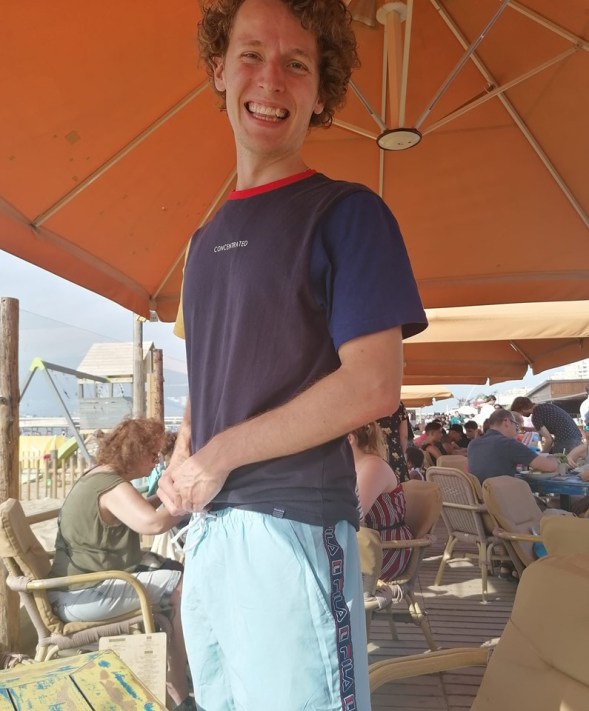 Deze foto werd afgelopen weekend door de vriendin van Jelmer gedeeld.