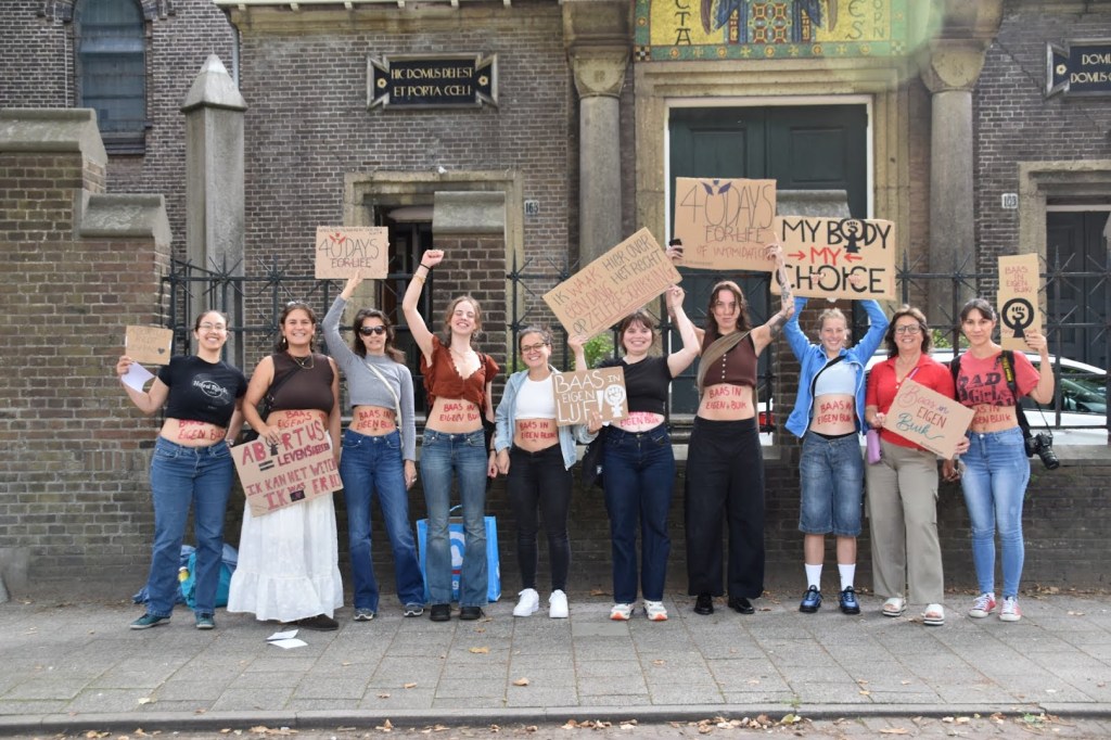 Dolle Mina’s waken bij anti-abortusconferentie van 40 Days for&nbsp;Life