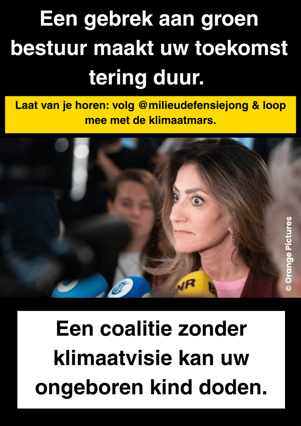 ‘Schadelijk voor je toekomst’: jongeren plakken politieke posters met waarschuwingslabels