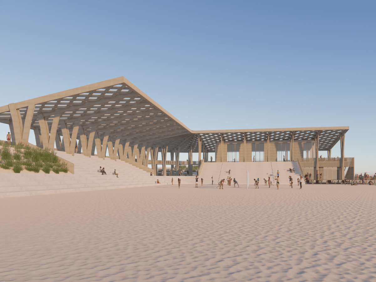 Den Haag werkt aan iconisch permanent&nbsp;Beachstadion