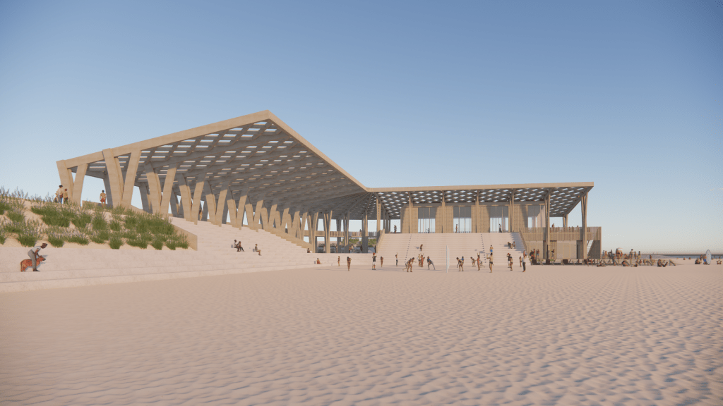 Den Haag werkt aan iconisch permanent&nbsp;Beachstadion