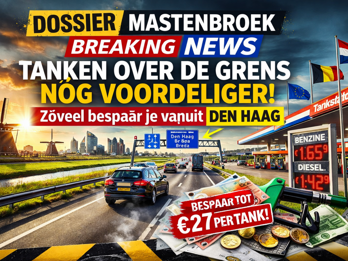 Tanken over de grens vanuit Den Haag nóg voordeliger in 2026 | Bespaar op benzine en&nbsp;diesel