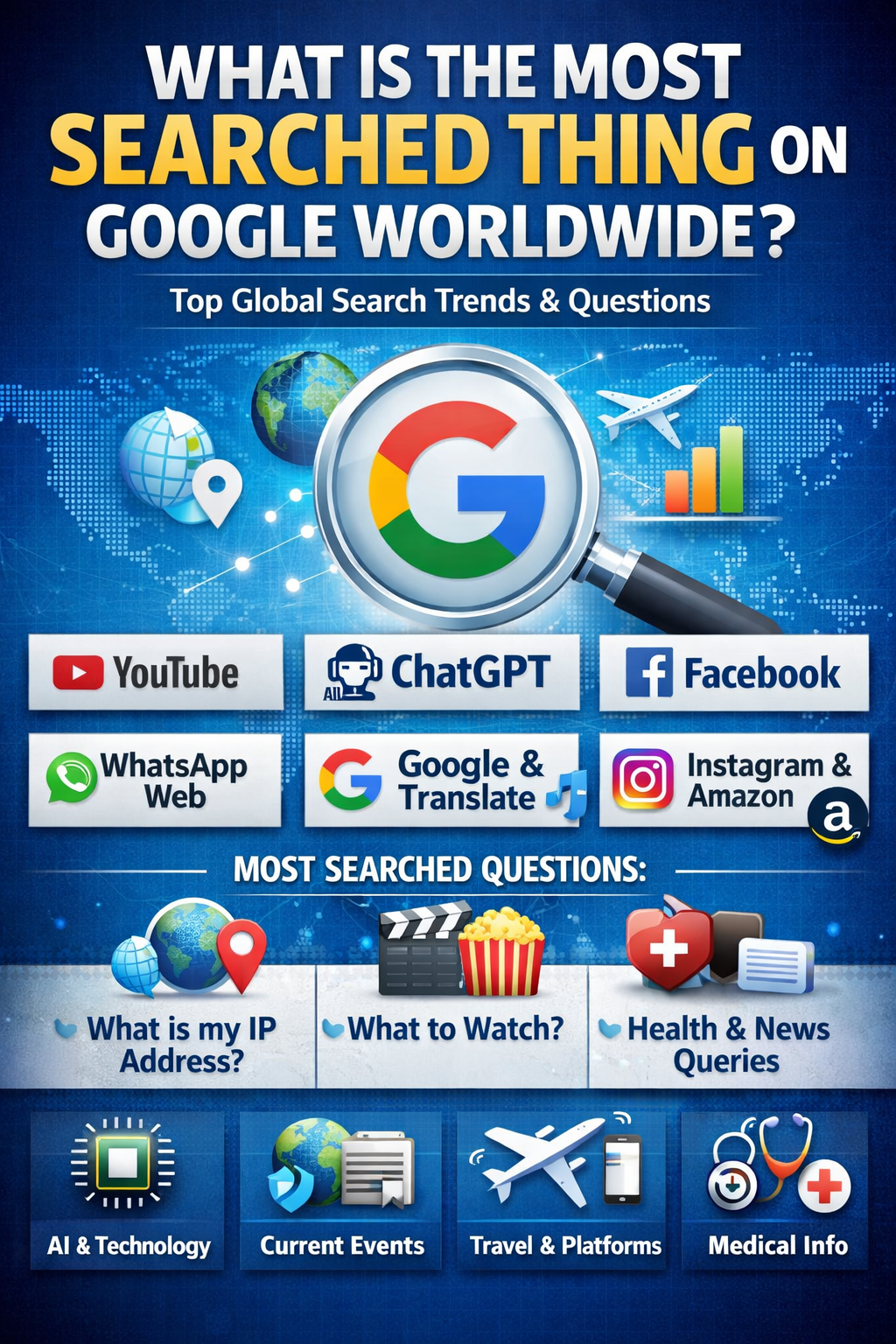 What Is the Most Searched Thing on Google&nbsp;Worldwide?
