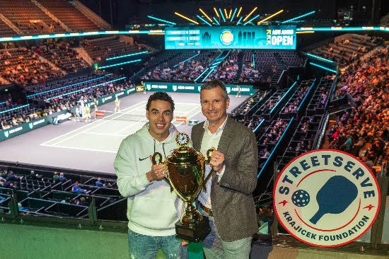 Krajicek Foundation lanceert StreetServe: let’s play pickleball