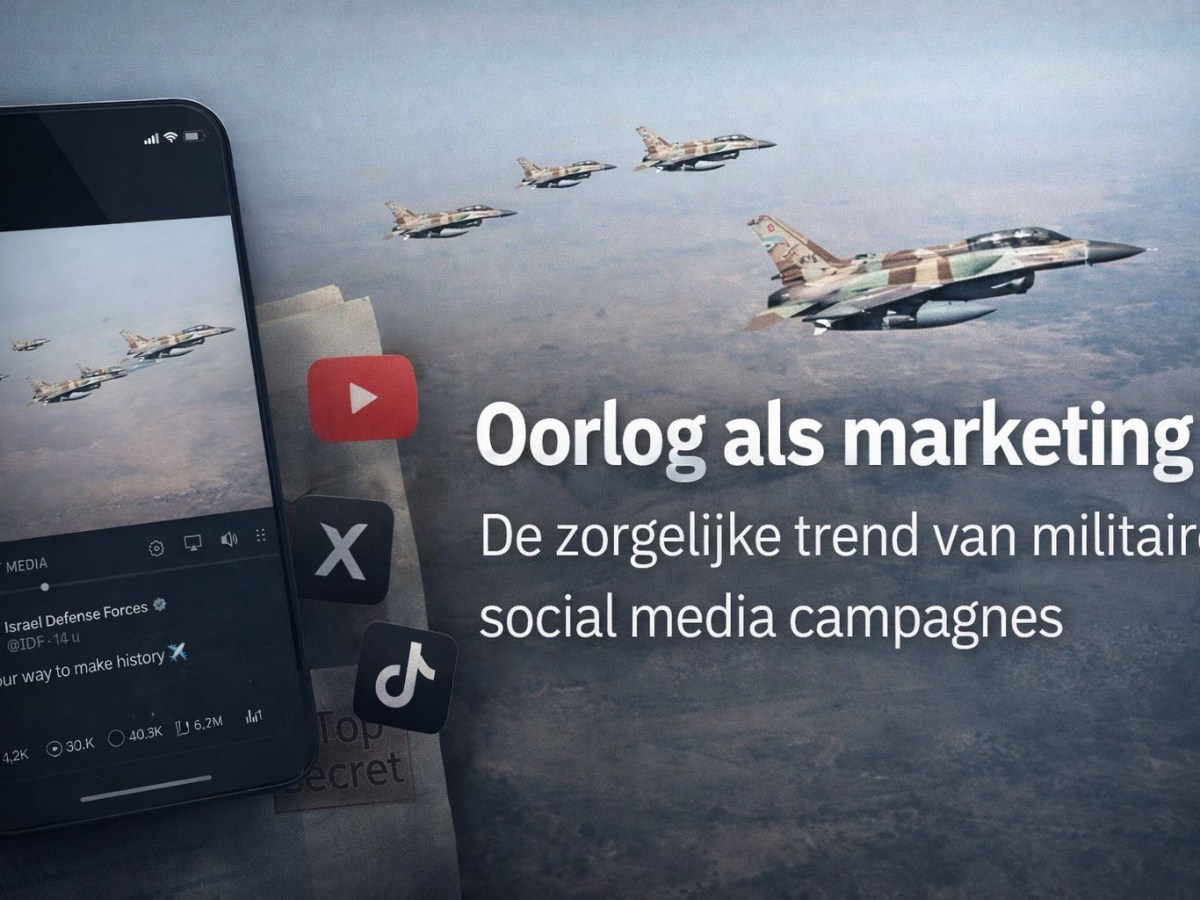Oorlog als marketing: hoe officiële legeraccounts steeds vaker virale social media video’s&nbsp;inzetten