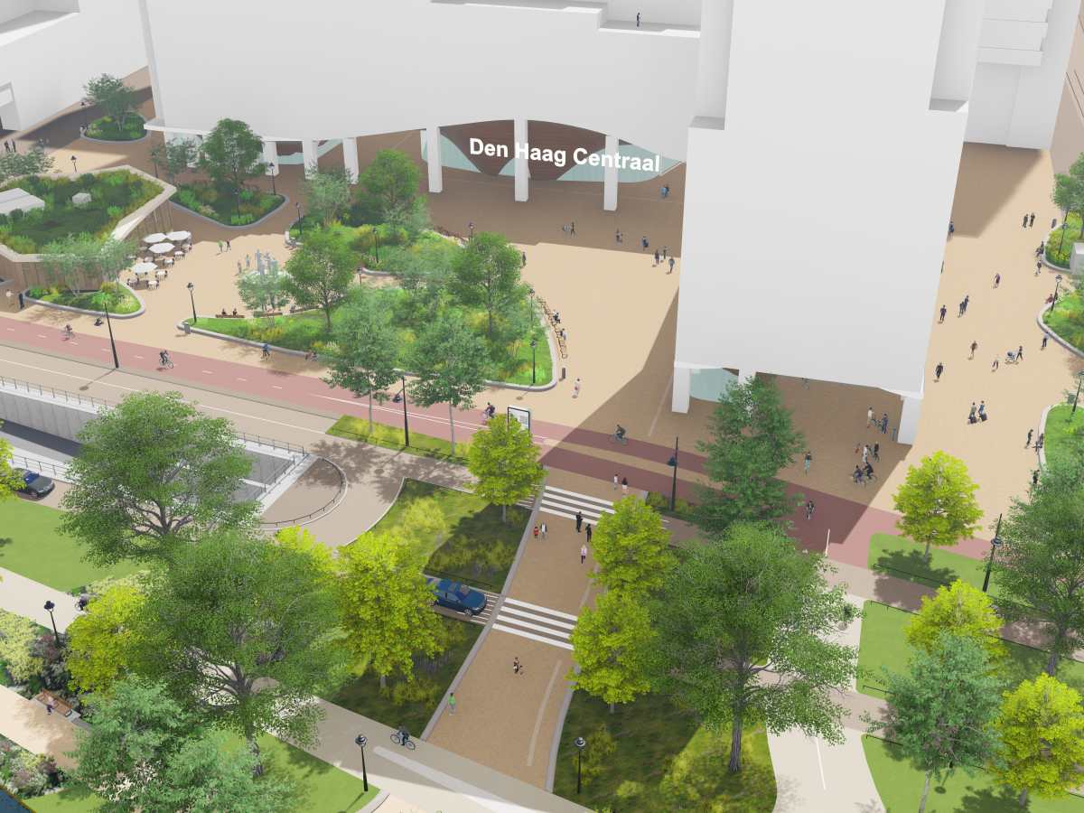 Zo gaat de nieuwe entree naar Den Haag eruitzien 