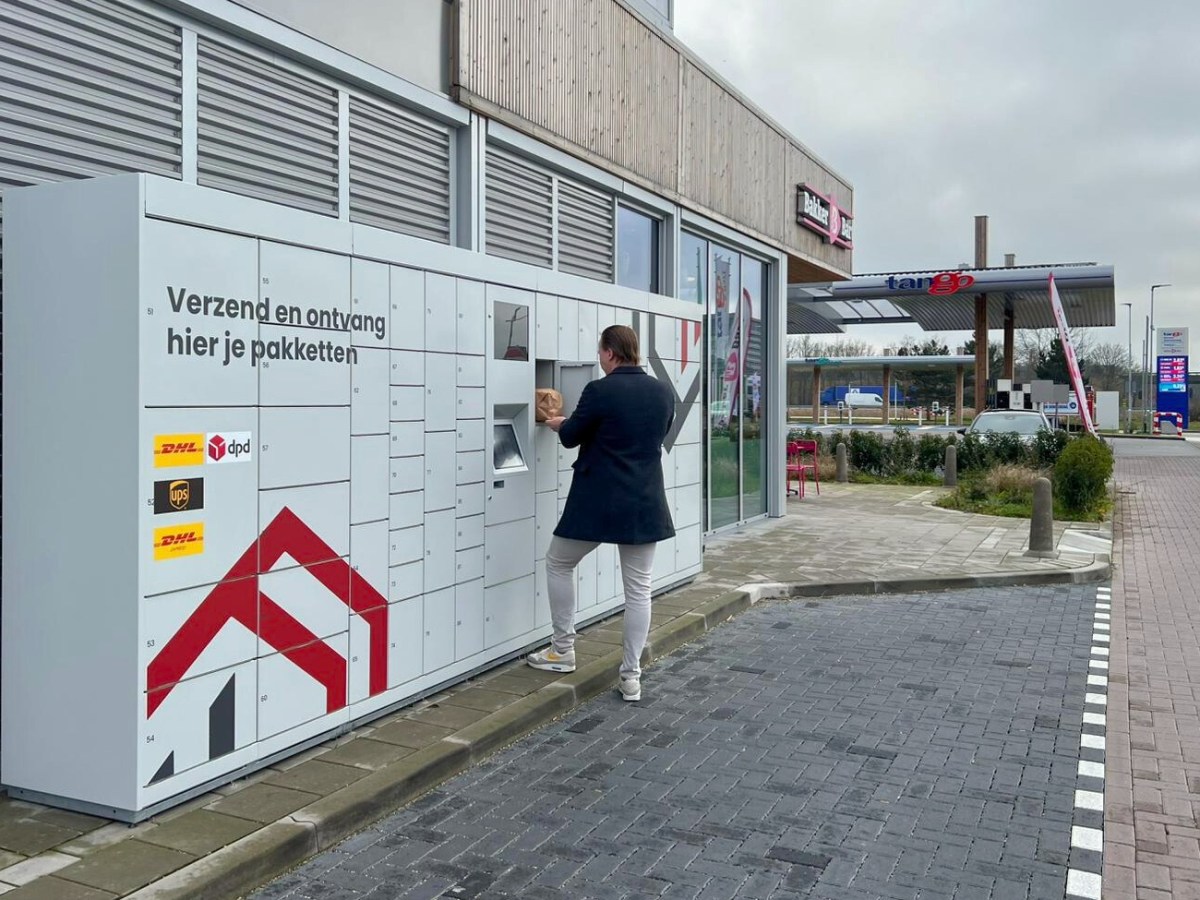 Je pakket ophalen, versturen en retourneren kan straks bijelk Tango tank- en&nbsp;laadstation