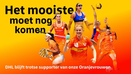 DHL eCommerce verlengt sportpartnerschap met nationale vrouwenteams en voegt KNLTB Padel&nbsp;toe