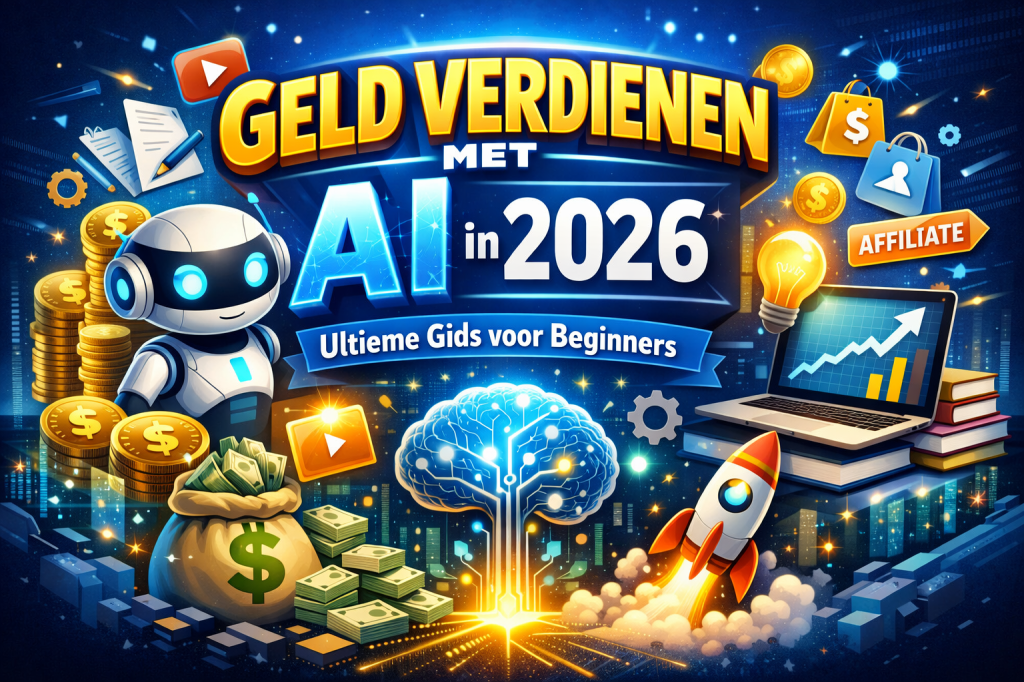 Geld verdienen met AI in 2026 (Ultieme gids voor&nbsp;beginners)