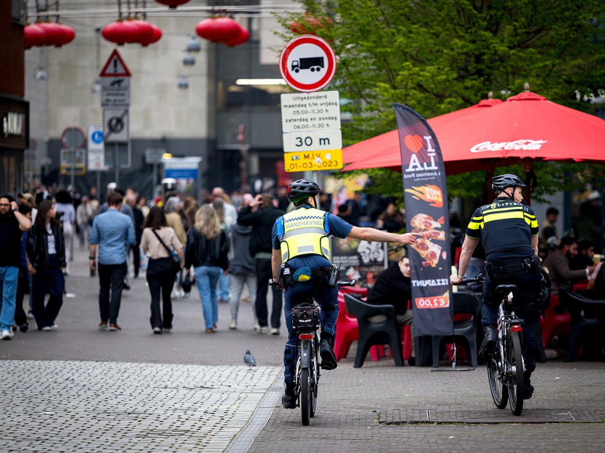 Handhavingsacties in het centrum, bij de kermis en Centraal&nbsp;Station
