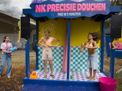 VIDEO: NK Precisie Douchen vormt start campagne drinkwaterbesparing