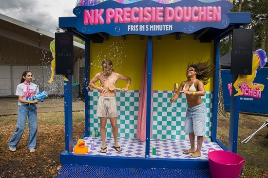VIDEO: NK Precisie Douchen vormt start campagne drinkwaterbesparing