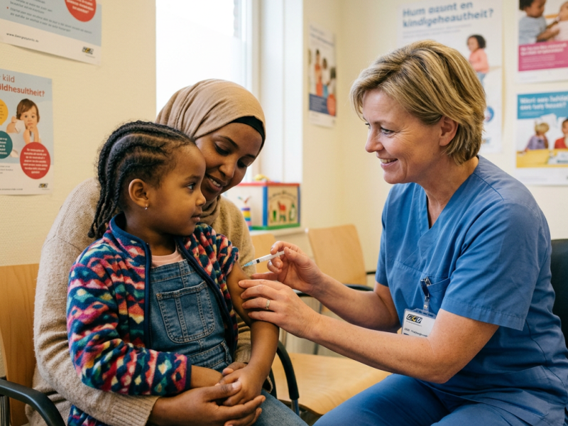 Aantal gevaccineerde kinderen in Den Haag opnieuw zorgelijk laag: risico op uitbraken van kinderziekten neemt&nbsp;toe