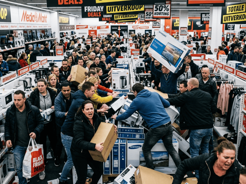 Zo’n 80% van de Nederlanders stelt aankopen niet uit tot Black&nbsp;Friday