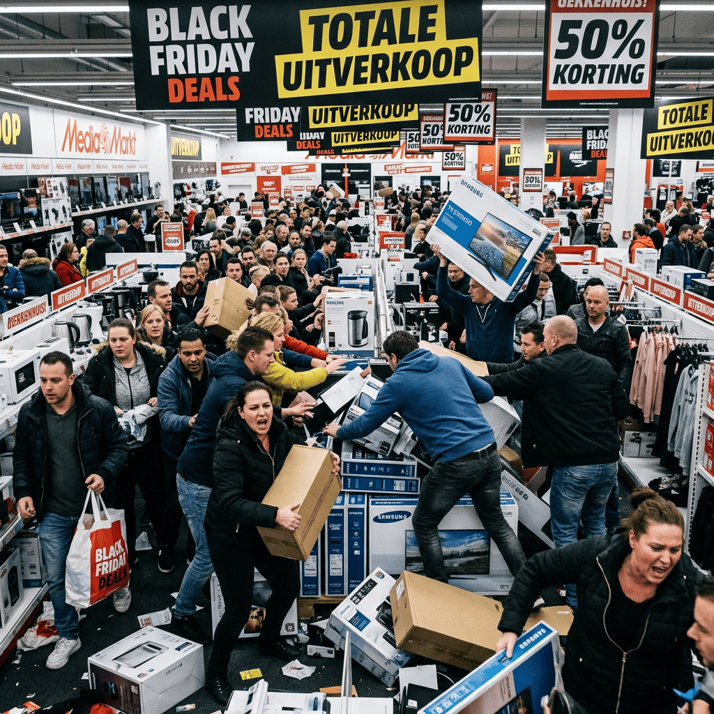 Zo’n 80% van de Nederlanders stelt aankopen niet uit tot Black Friday